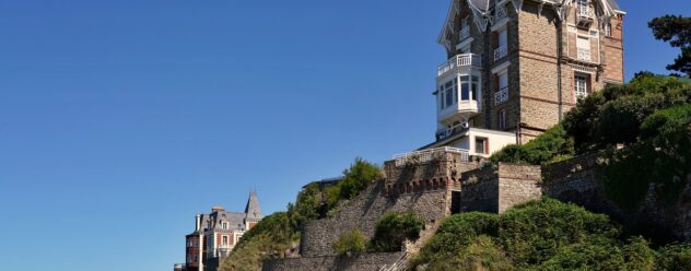 Vue sur la côte de Dinard