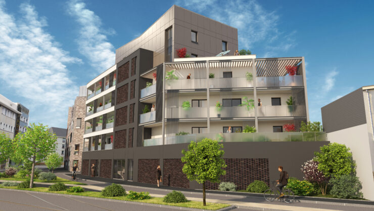 Résidence Eclipse à saint malo par Bizeul Immobilier