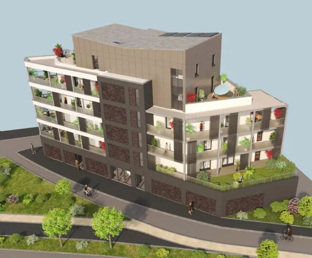 Résidence Eclipse à saint malo par Bizeul Immobilier