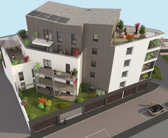 Résidence Eclipse à saint malo par Bizeul Immobilier